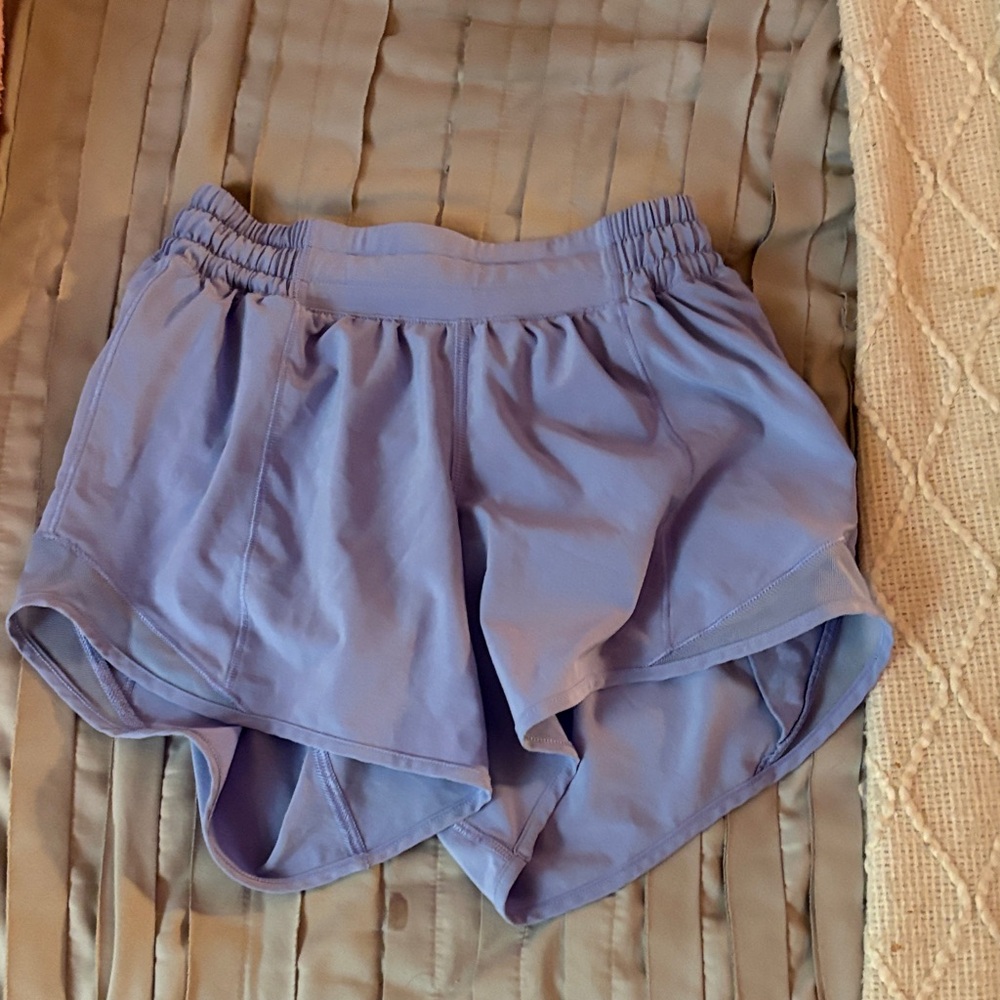 Women's Athletic Shorts in Light Blue